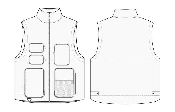 Template Rompi Stock 7.600+ Rompi Ski Ilustrasi, Grafik Vektor, & Clip Art Bebas Royalti ...