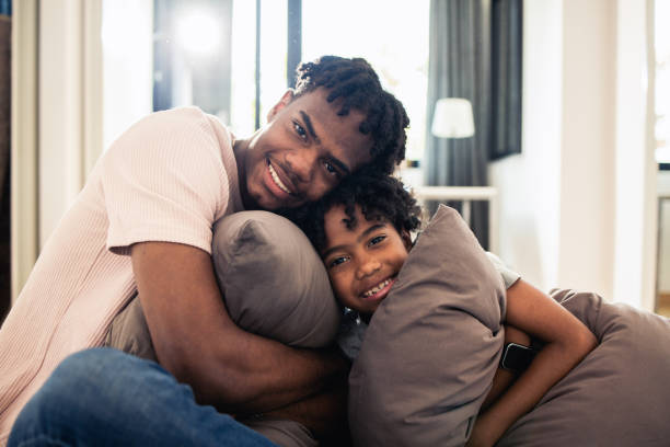 istock Young boy enjoys the time spent with his parent 1908244426