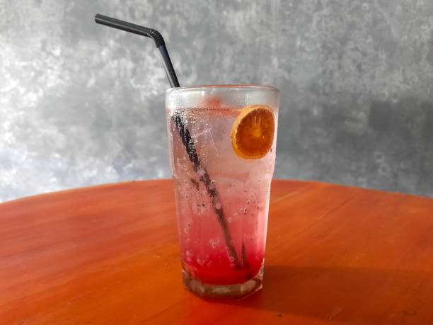 istock Red Berry With Citrus. Drink Menu 1908691862