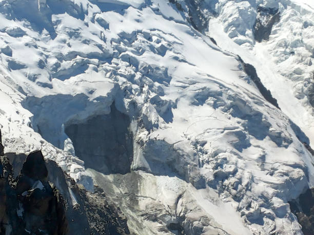 istock High angle view of Mont Blanc glacier 1908843279