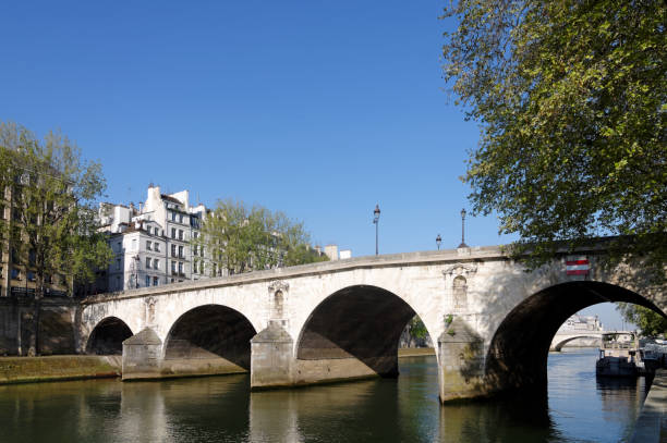 istock Pont Marie, old bridge in Paris city 1908897228