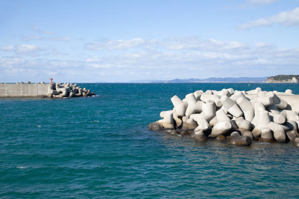 blue sea in wakayama Japan