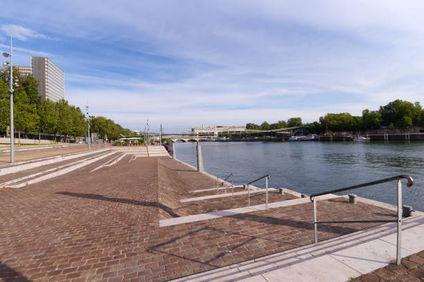 Arthur Rimbaud walkway in Paris city