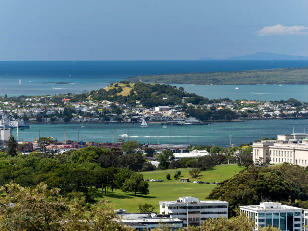 istock Central Auckland view from Mount Eden 1909036379