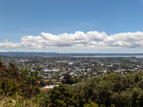 Central Auckland view from Mount Eden