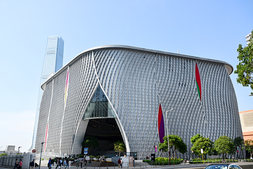 Chinese opera(Xiqu Centre) , West Kowloon, Hong Kong - 01/05/2024 14:00:34 +0000.