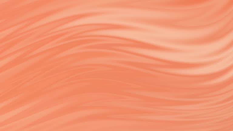 Abstract peach fuzz color motion background