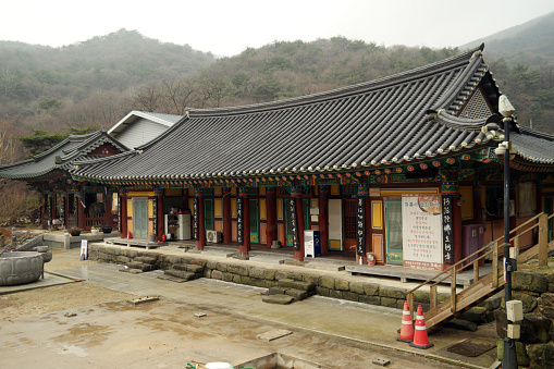 Old Buddhist Temple of Cheongnyongsa, South Korea