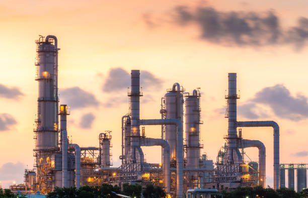 Oil refineries and the petroleum industry