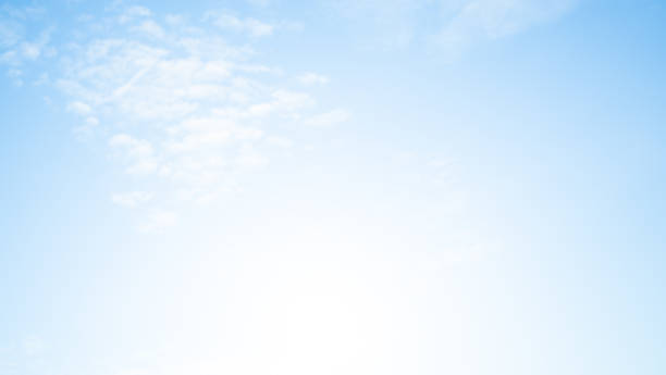 Sky Cloud Blue Background Cloudy summer Winter Season Day, Light Beauty Horizon Spring Brigth Gradient Calm Abstract Backdrop Air Nature View Wallpaper Landscape Cyan color Environment, Fluffy Climate