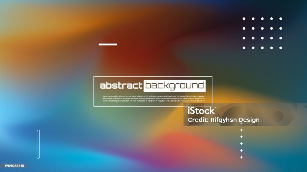 Gradient Abstract Website Design Blurred Multicolours Gradient Abstract Background For Website Landing ...