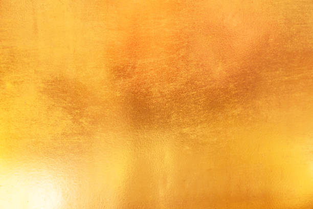 istock Gold abstract background or texture and gradients shadow horizontal shape with space for design. Web banner. Wide. Panoramic. Website header 1909110703