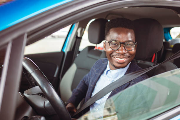 istock Fasten the car seat belt. 1909160381