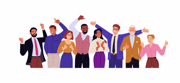 4,500+ Happy Workplace Diversity Stock Illustrations, Royalty-Free