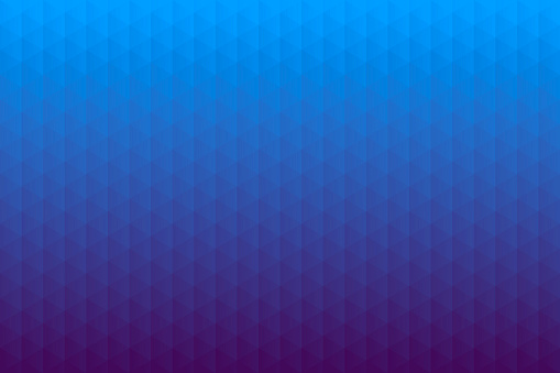 Modern and trendy abstract geometric background. Beautiful mosaic with triangular patterns and a color gradient. This illustration can be used for your design, with space for your text (colors used: Blue, Purple). Vector Illustration (EPS10, well layered and grouped), wide format (3:2). Easy to edit, manipulate, resize or colorize.