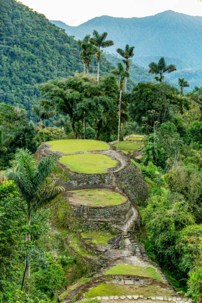 istock Ciudad Perdida, ancient ruins in Sierra Nevada mountains. Santa Marta, Colombia wilderness 1909408259