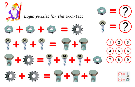 Solve Example Puzzle Mathematical Logic Puzzle Game For Smartest Solve Examples And Count ...