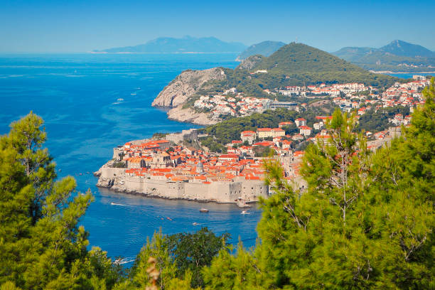 istock Dubrovnik town on the coast 1909656078