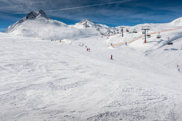 istock ski slope at Hintertux Zillertal in Austria - panorama 1909663443