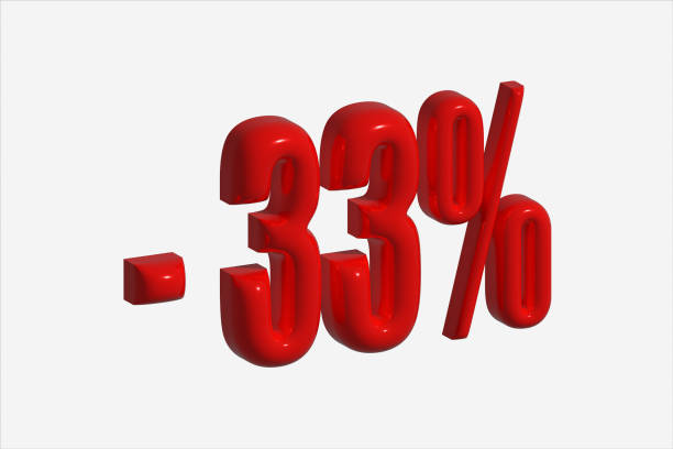 istock 33% discount in the form of a red balloon. 1909675969