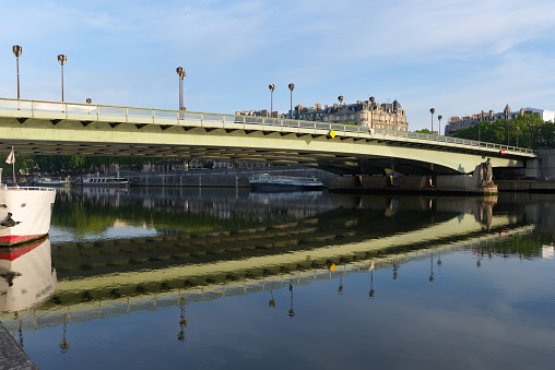 The Alma Bridge in the 8th arrondissement of Paris