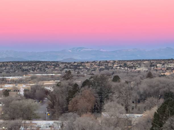 istock Sunrise in Santa Fe New Mexico 1909830659
