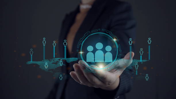 istock Customer Relationship Management, Businessman use tablet with global structure customer network technology, Data exchanges development. customer service, social media. digital marketing online. 1909855262