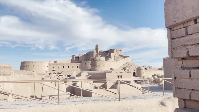 Bam's Ancient Arg-e Citadel, Earthen Bricks, Iran