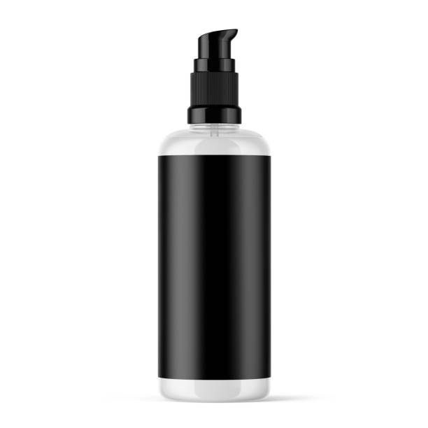 istock Cosmetic Bottle Mockup Isolated on Background 3D Rendering 1909924718
