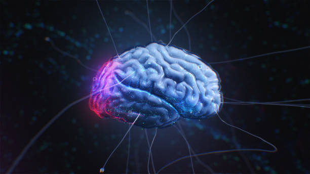 istock 3D animated brain with luminous neural pathways against a dark background, illustrating complex neural activity and cognitive processes. Artificial intelligence 1909982820