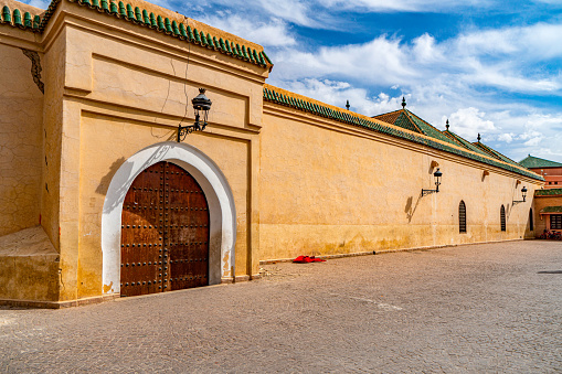 Ben Youssef Mosque, Marrakech, Morocco.