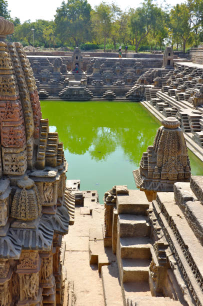 istock Sun Temple with Stepwell in Modhera, Gujarat, India 1910017995