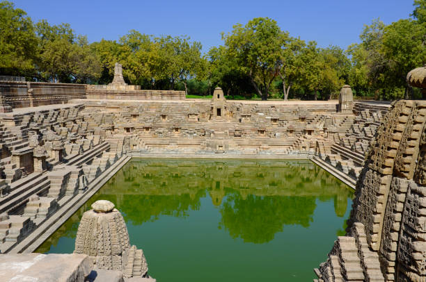 istock Sun Temple with Stepwell in Modhera, Gujarat, India 1910019610