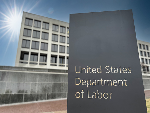 Silver Spring, MD, USA 11/10/2020: Exterior view of the headquarters of US Food and Drug Administration (FDA). This federal agency approves medications, vaccines and food additives for human use.