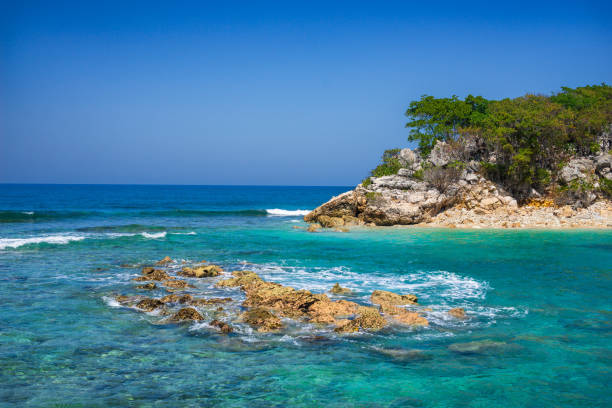 istock Labadee exotic tropical beach, Haiti, Caribbean Sea 1910131692