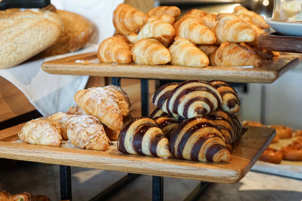 istock Breads, cupcakes and pastries at a buffet spread 1910231793