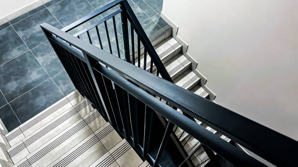 istock Stairs in the stairwell 1910232312