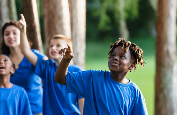 istock African-American boy exploring nature in summer camp 1910260516