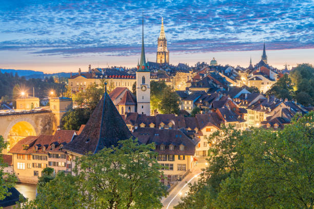 istock Bern, Switzerland Old Town Skyline 1910301591