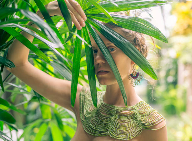 istock young woman merges with nature 1910307962