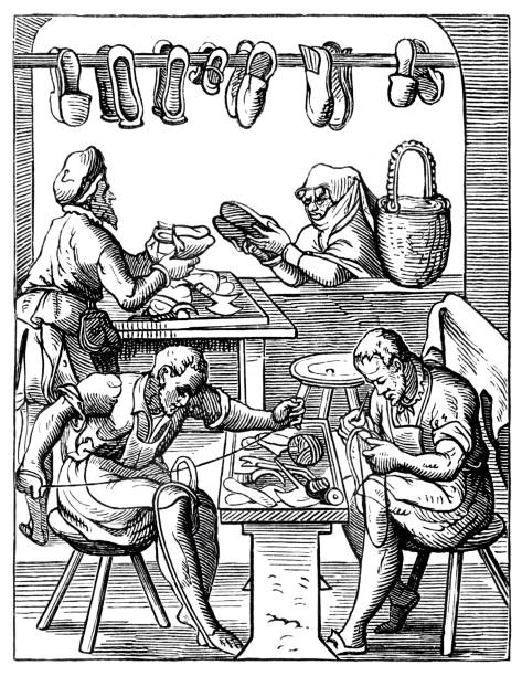 Jost Amman ( June 13, 1539 – March 17, 1591 ) was a Swiss-German artist, celebrated chiefly for his woodcuts, done mainly for book illustrations.Das Ständebuch ( 1568 ) Book by German woodcut artist Jost Amman depicting various tradesOriginal edition from my own archivesSource : 1874 Moyan Age