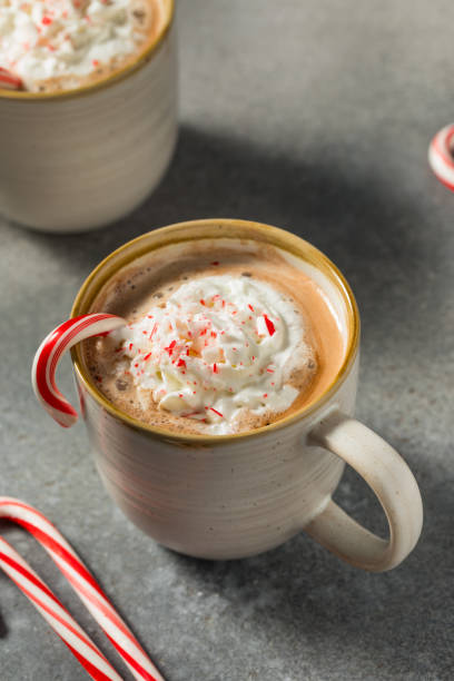 istock Warm Sweet Holiday Peppermint Hot Chocolate Cocao 1910321832
