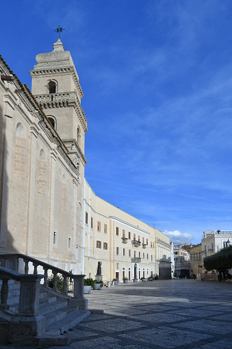 A street in Gravina in an old town in Bari province.