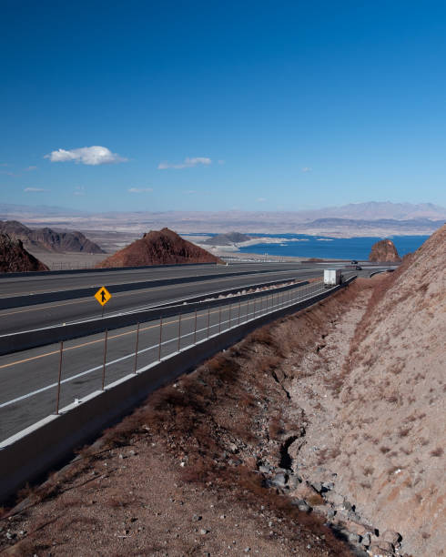 istock Empty Las Vegas/Nevada/Grand Canyon highway road 1910379179