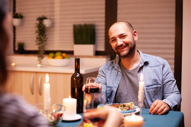 istock Boyfriend smiling at wife 1910473945