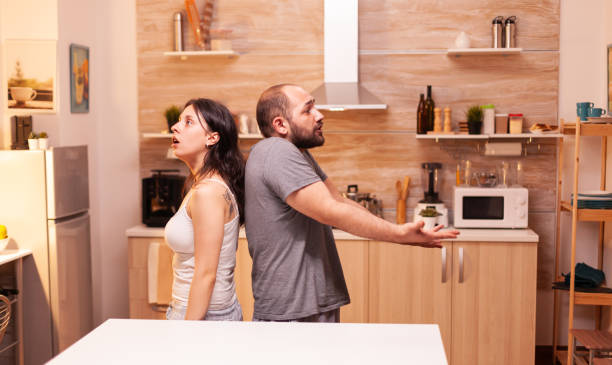 istock Husband annoyed by wife 1910524001