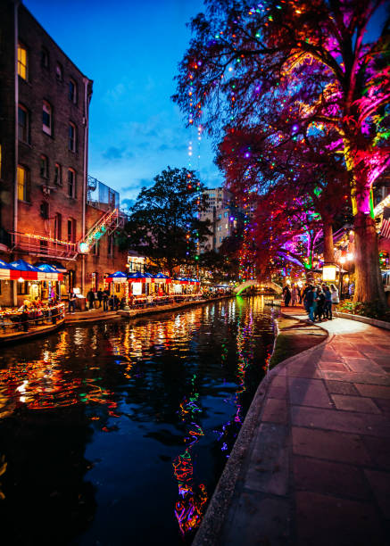 istock San Antonio Riverwalk by night, Texas 1910524517