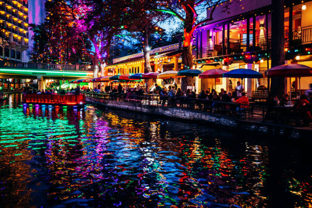 istock San Antonio Riverwalk by night, Texas 1910524526