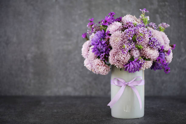 Flower arrangement stock photo