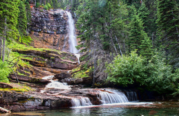 virginia falls - chutes virginia photos et images de collection